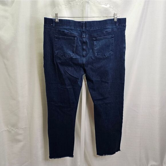 Betabrand Raw Hem Straight Leg Jean Size 2XL - Picture 6 of 9